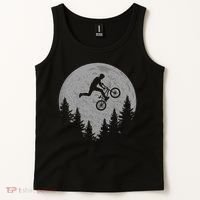 Bmx Stunt Dirt Bike Moon Freestyle Rider Gift Tank Top thumb 2