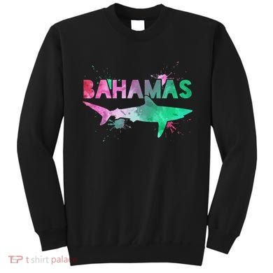 Bahamas Shark Diving Surfer Souvenir Gift Sweatshirt