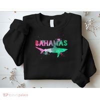 Bahamas Shark Diving Surfer Souvenir Gift Sweatshirt thumb 2