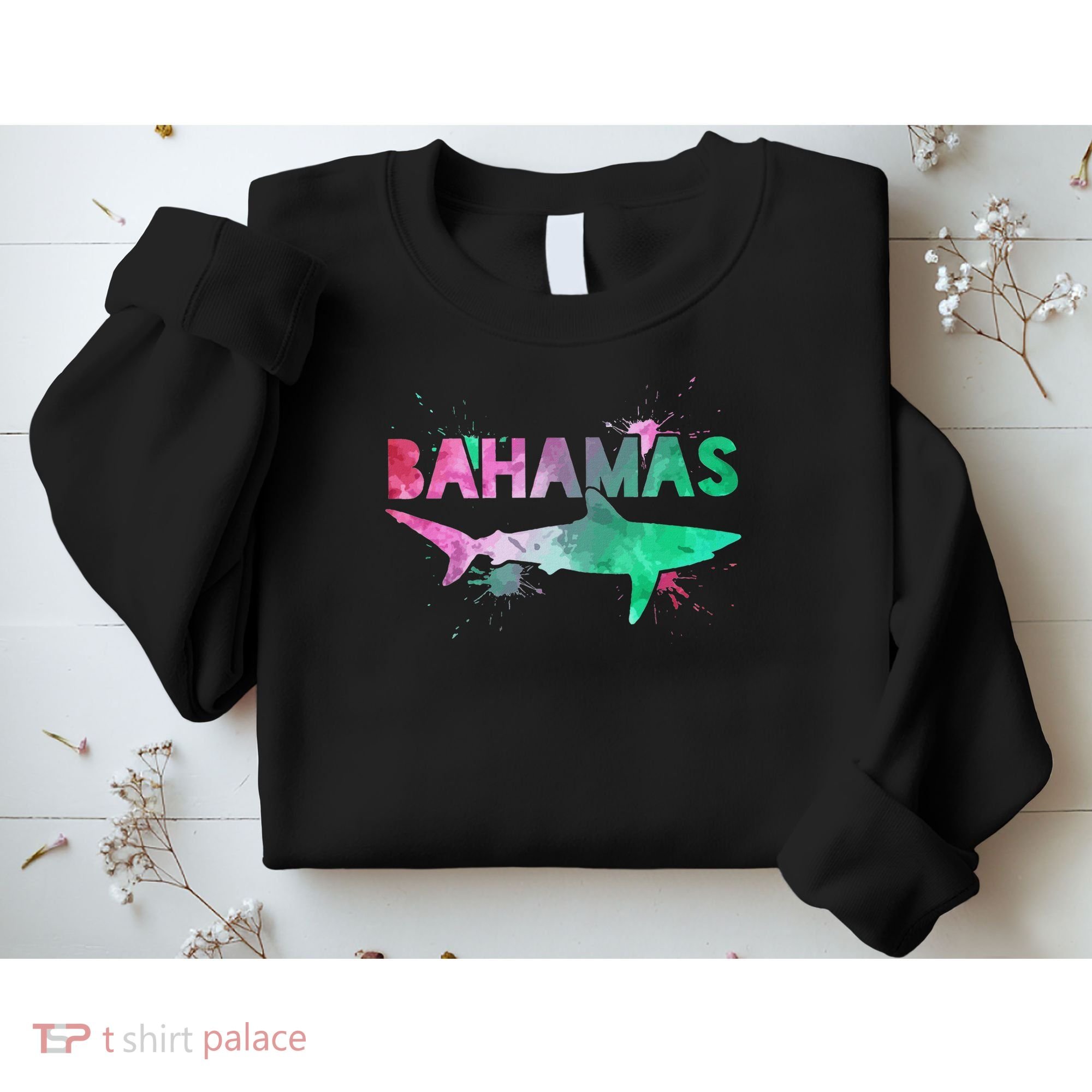 Bahamas Shark Diving Surfer Souvenir Gift Sweatshirt
