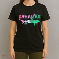 Bahamas Shark Diving Surfer Souvenir Gift T-Shirt thumb 4