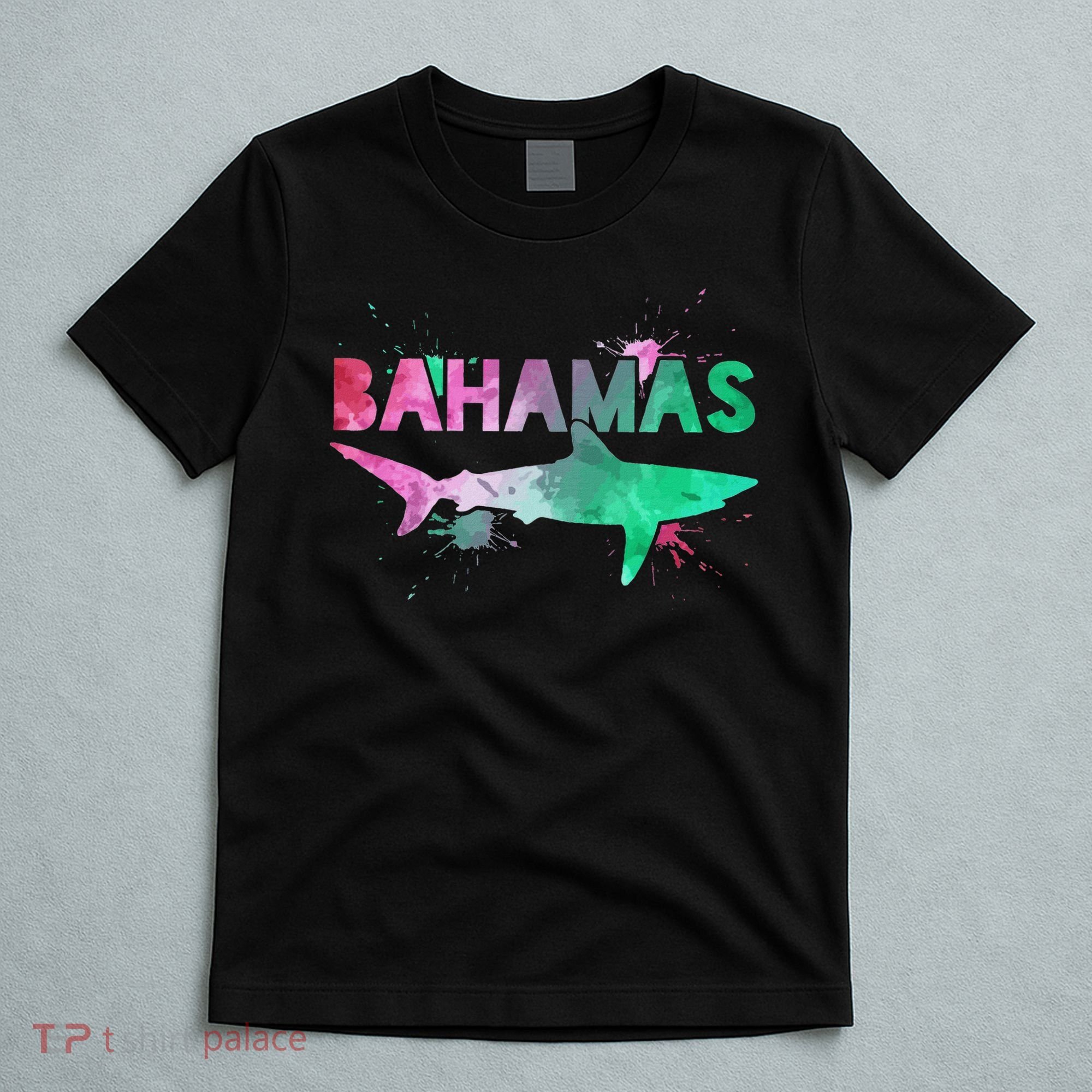 Bahamas Shark Diving Surfer Souvenir Gift T-Shirt