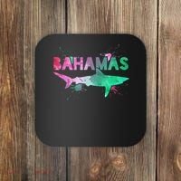 Bahamas Shark Diving Surfer Souvenir Gift Coaster thumb 0
