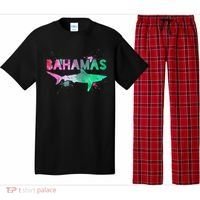 Bahamas Shark Diving Surfer Souvenir Gift Pajama Set thumb 0