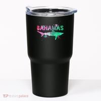 Bahamas Shark Diving Surfer Souvenir Gift Tumbler thumb 0