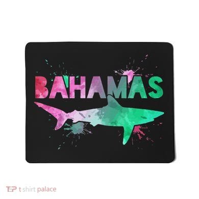 Bahamas Shark Diving Surfer Souvenir Gift Mousepad