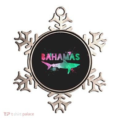 Bahamas Shark Diving Surfer Souvenir Gift Ornament