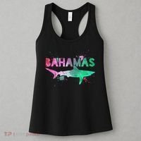 Bahamas Shark Diving Surfer Souvenir Gift Women's Tank Top thumb 3