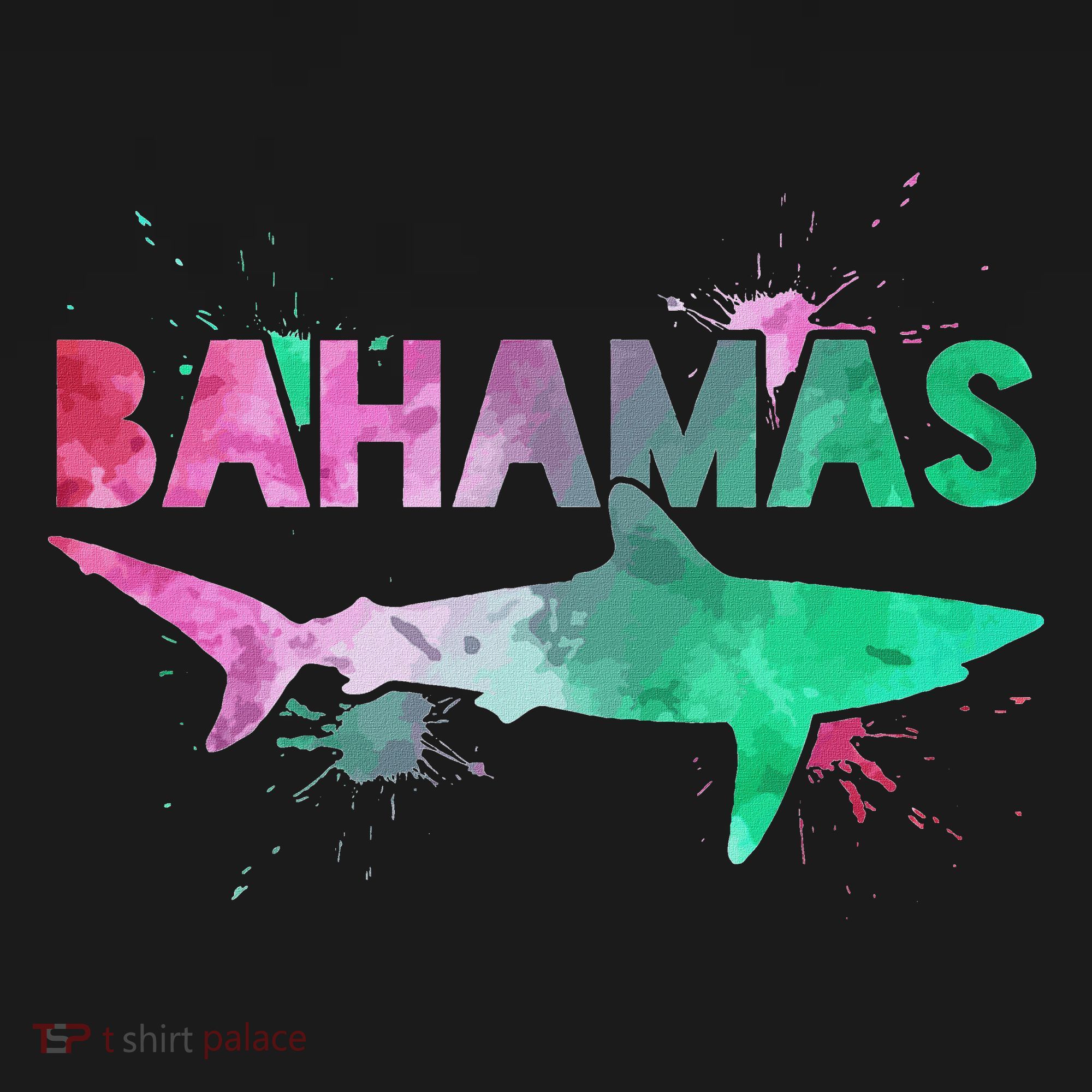 Bahamas Shark Diving Surfer Souvenir Gift Tank Top