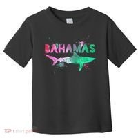 Bahamas Shark Diving Surfer Souvenir Gift Toddler T-Shirt thumb 0