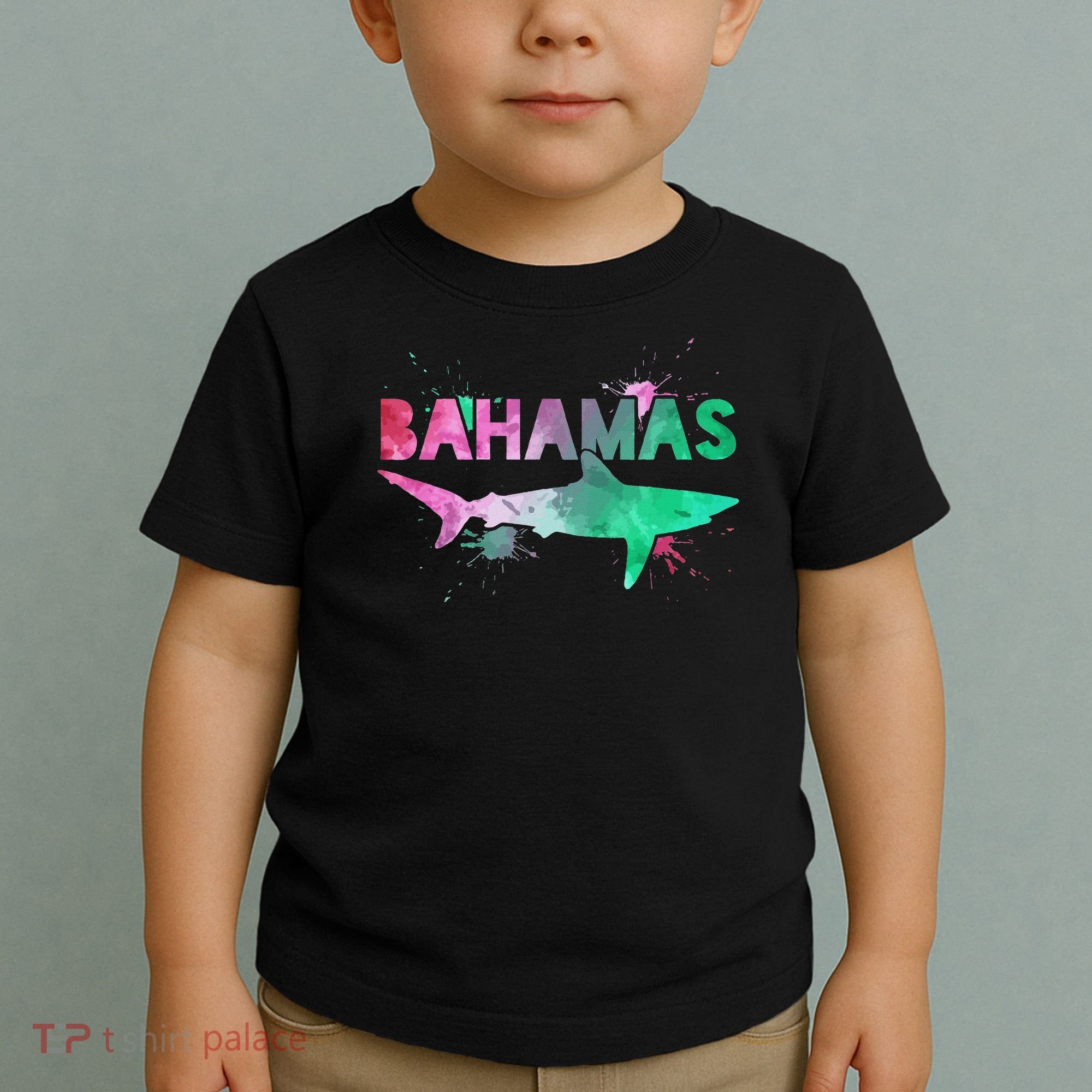 Bahamas Shark Diving Surfer Souvenir Gift Toddler T-Shirt