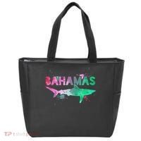 Bahamas Shark Diving Surfer Souvenir Gift Tote Bag thumb 0