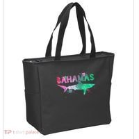 Bahamas Shark Diving Surfer Souvenir Gift Tote Bag thumb 2