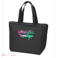 Bahamas Shark Diving Surfer Souvenir Gift Tote Bag thumb 3