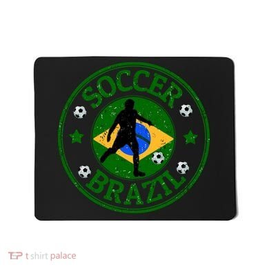 Brazil Soccer Design Mousepad