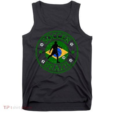 Brazil Soccer Design Tank Top