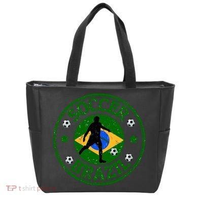 Brazil Soccer Design Tote Bag