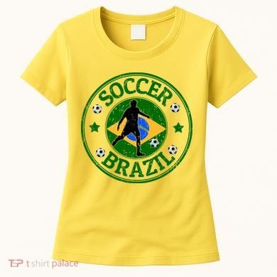 Brazil Soccer Design Women's T-Shirt