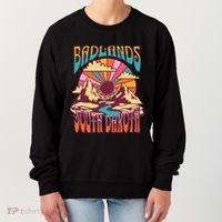 Badlands South Dakota Nature Hiking Mountains Outdoors Women's Sweatshirt thumb 0