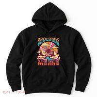 Badlands South Dakota Nature Hiking Mountains Outdoors Hoodie thumb 0