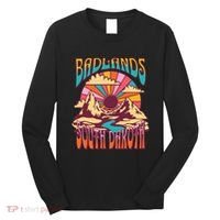 Badlands South Dakota Nature Hiking Mountains Outdoors Long Sleeve Shirt thumb 0