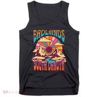 Badlands South Dakota Nature Hiking Mountains Outdoors Tank Top thumb 0