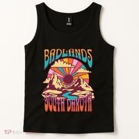 Badlands South Dakota Nature Hiking Mountains Outdoors Tank Top thumb 2