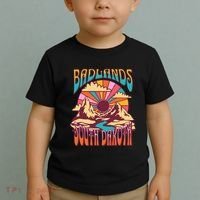 Badlands South Dakota Nature Hiking Mountains Outdoors Toddler T-Shirt thumb 2