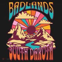 Badlands South Dakota Nature Hiking Mountains Outdoors Kids Sweatshirt thumb 2