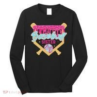 Baseball Sister Drip Ice Cream Baseball Game Day Long Sleeve Shirt thumb 0