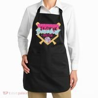 Baseball Sister Drip Ice Cream Baseball Game Day Apron thumb 2