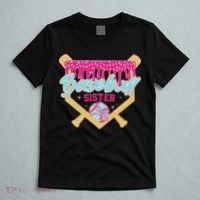 Baseball Sister Drip Ice Cream Baseball Game Day T-Shirt thumb 5