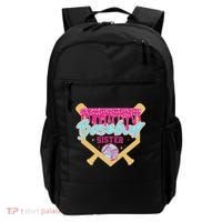 Baseball Sister Drip Ice Cream Baseball Game Day Backpack thumb 0
