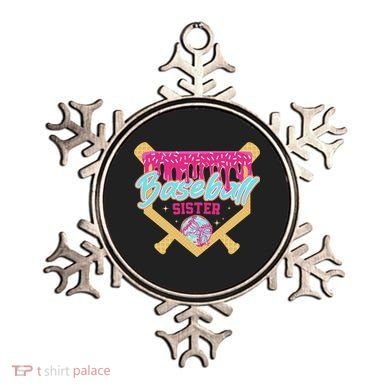 Baseball Sister Drip Ice Cream Baseball Game Day Ornament