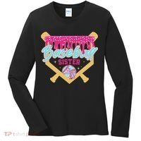 Baseball Sister Drip Ice Cream Baseball Game Day Women's Long Sleeve Shirt thumb 0