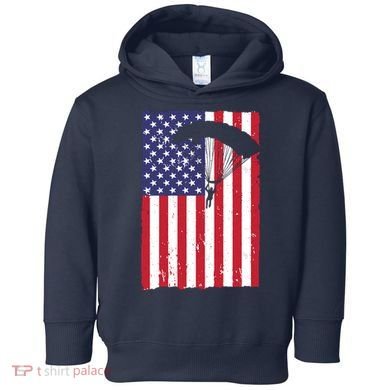 Best Skydiving Design For Skydiver Sky Diving Toddler Hoodie