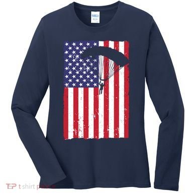 Best Skydiving Design For Skydiver Sky Diving Women's Long Sleeve Shirt