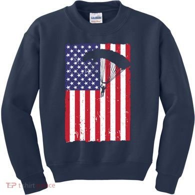 Best Skydiving Design For Skydiver Sky Diving Kids Sweatshirt