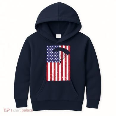 Best Skydiving Design For Skydiver Sky Diving Kids Hoodie