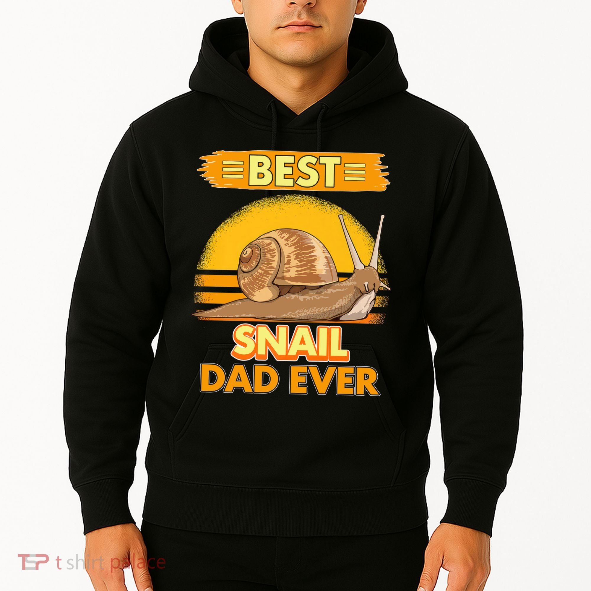  Best Snail Dad Ever Father's Day Slug Snails Hoodie