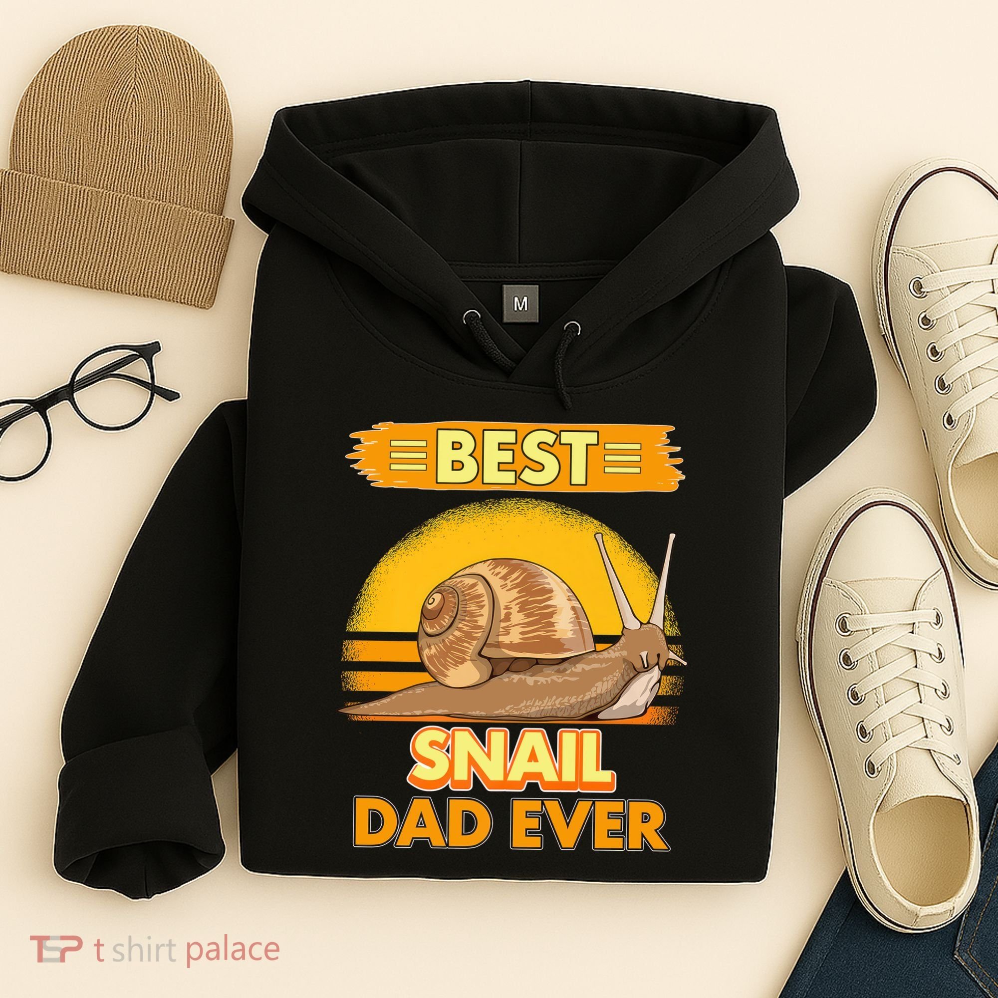  Best Snail Dad Ever Father's Day Slug Snails Hoodie