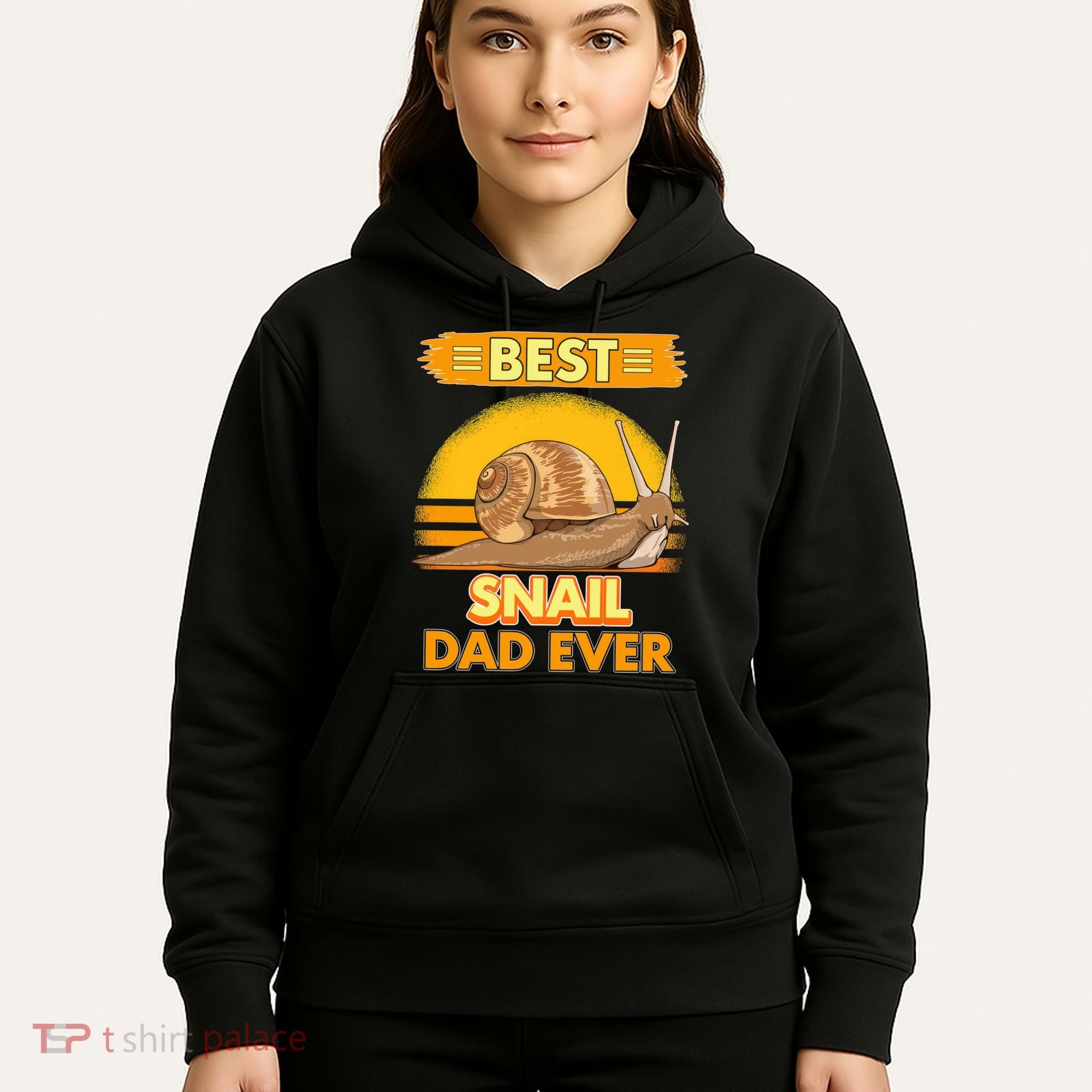  Best Snail Dad Ever Father's Day Slug Snails Hoodie
