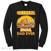  Best Snail Dad Ever Father's Day Slug Snails Sweatshirt thumb 0