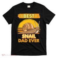  Best Snail Dad Ever Father's Day Slug Snails T-Shirt thumb 0