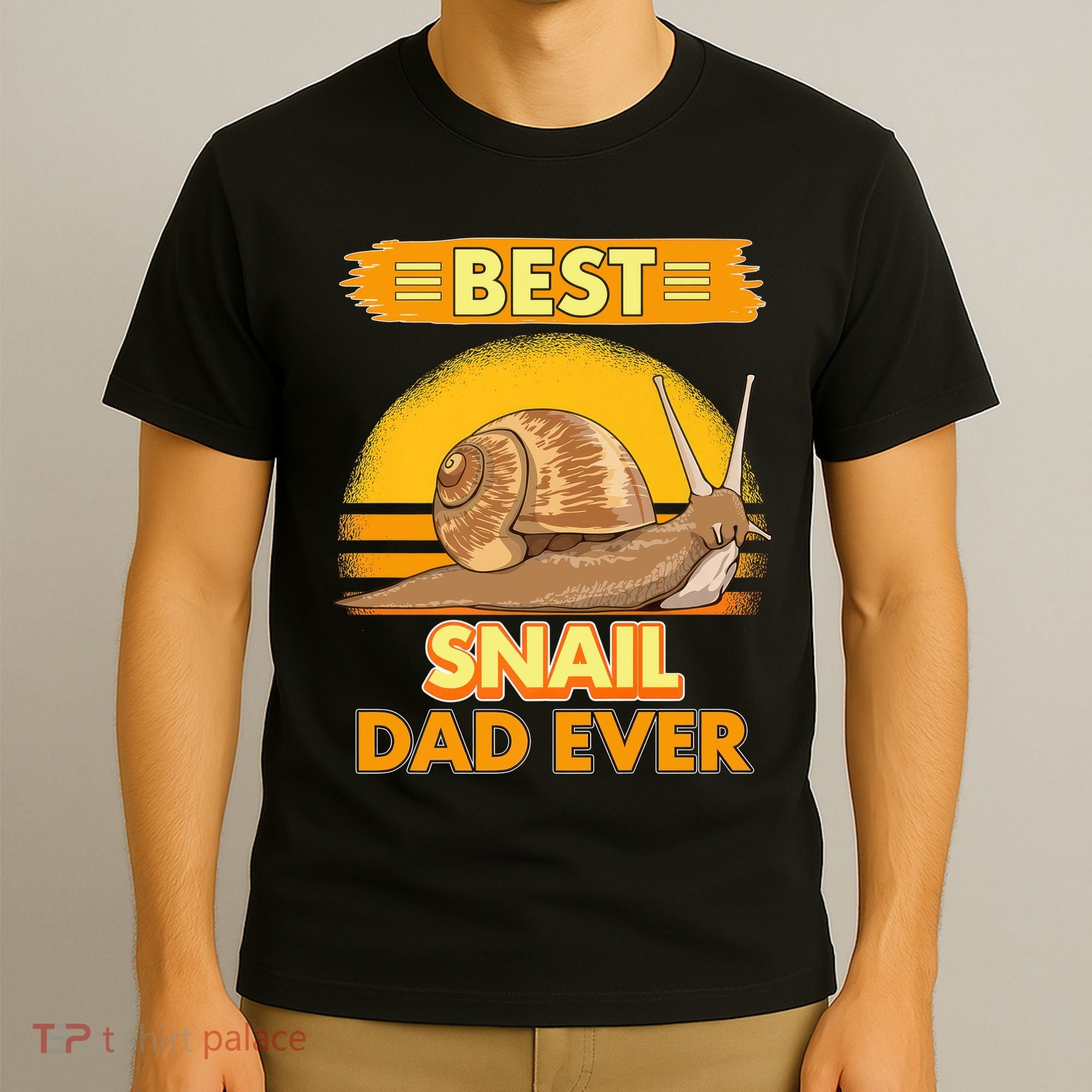 Best Snail Dad Ever Father's Day Slug Snails T-Shirt