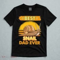  Best Snail Dad Ever Father's Day Slug Snails T-Shirt thumb 5