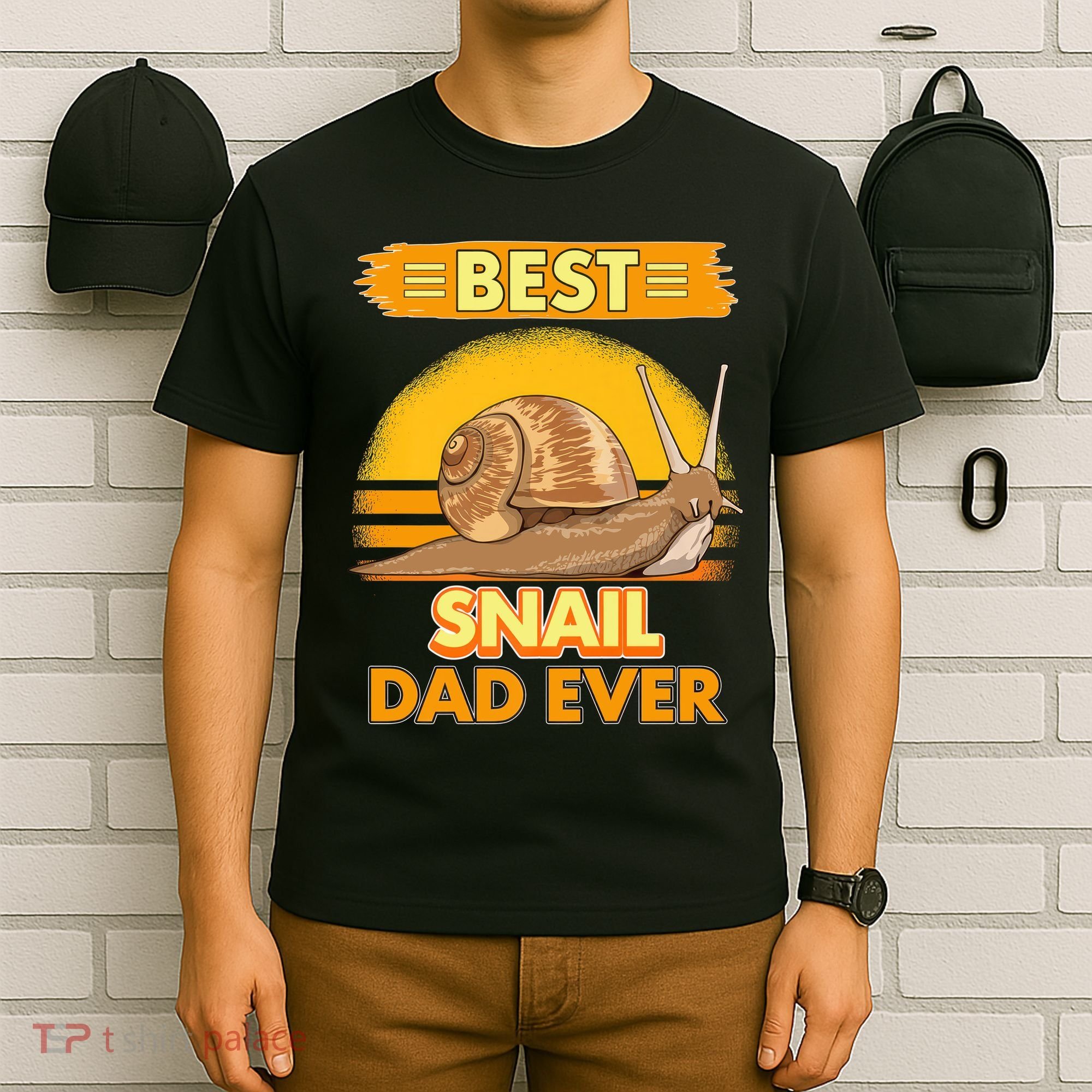  Best Snail Dad Ever Father's Day Slug Snails T-Shirt