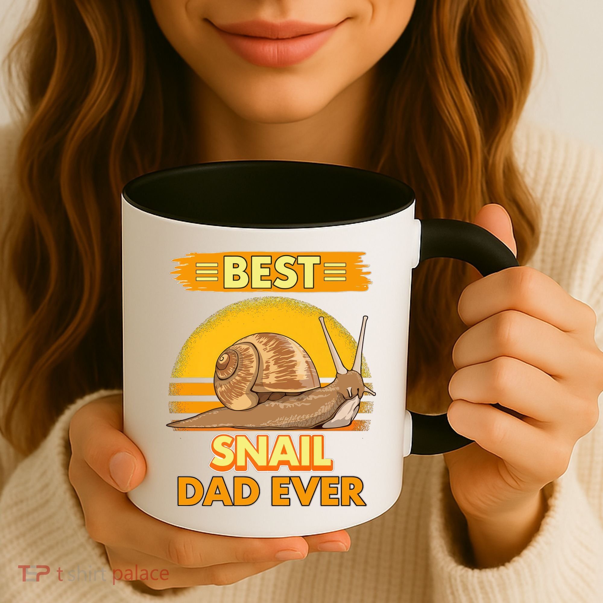 Best Snail Dad Ever Father's Day Slug Snails Coffee Mug