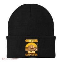  Best Snail Dad Ever Father's Day Slug Snails Beanie thumb 0