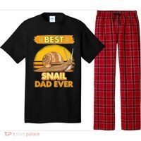  Best Snail Dad Ever Father's Day Slug Snails Pajama Set thumb 0